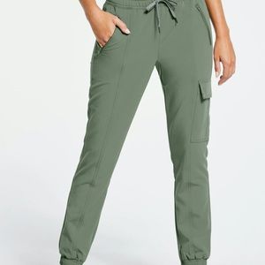 Jaanuu Women’s Mesh Enhanced Jogger Scrub Pants